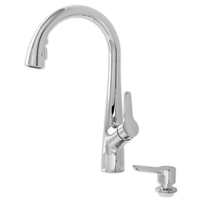 American Standard Kerris Pull-Down Kitchen Faucet - Chrome 1 American Standard Kerris Pull-Down Kitchen Faucet - Chrome