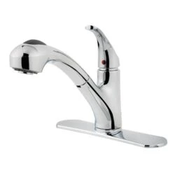 Pfister Shelton 1-Handle Kitchen Faucet - Chrome -Alliedbas Shop 02605066 L