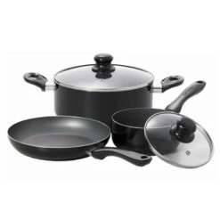 Simplicity Cookware Set - Aluminum - 5/Pack