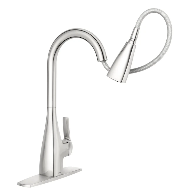 Moen Kiran Kitchen Faucet With Lever - Reflex System - Chrome 1 Moen Kiran Kitchen Faucet With Lever - Reflex System - Chrome