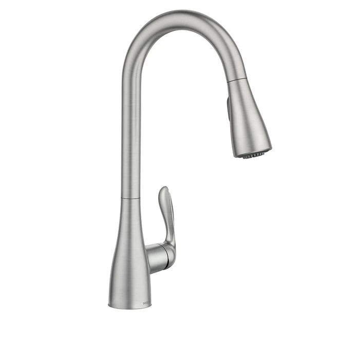 Moen Georgene Pull-Down Spot Resist Stainless Steel 1-Handle Kitchen Faucet 3 Moen Georgene Pull-Down Spot Resist Stainless Steel 1-Handle Kitchen Faucet - Image 3