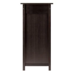 Yukon Wine Cabinet - 30-in X 37.01-in - Wood - Brown -Alliedbas Shop 330007278 AlternateImage1 l