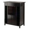 Yukon Wine Cabinet - 30-in X 37.01-in - Wood - Brown