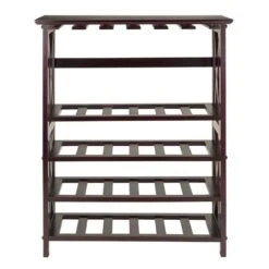 Winsome Wood Rio Wine Rack - 28.74-in X 35.71-in - Wood - Brown