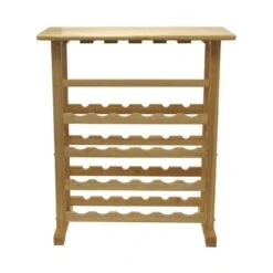 Winsome Wood Vinny Wine Rack - 31.5-in X 35.67-in - Wood - Clear -Alliedbas Shop 330007291 AlternateImage1 l