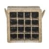 Safavieh SEA7016A Southeast Asia Grey Aziza Wine Rack,SEA701