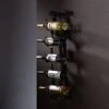 Southern Enterprises Andee Wrought Iron Wall-Mounted Wine Rack