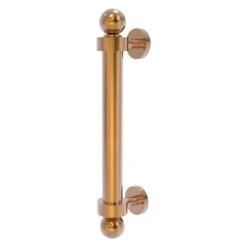 Allied Brass 8-in Brushed Bronze Reeded Door Pull