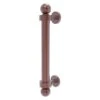 Allied Brass 8-in Antique Copper Reeded Door Pull