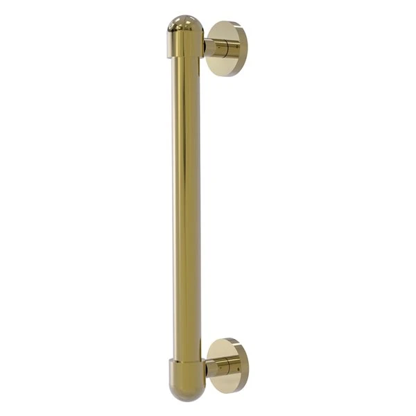 Allied Brass Unlaquered Brass 8-in Door Pull 1 Allied Brass Unlaquered Brass 8-in Door Pull