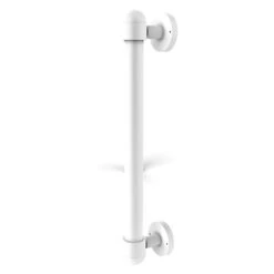 Allied Brass Matte White 8-in Door Pull