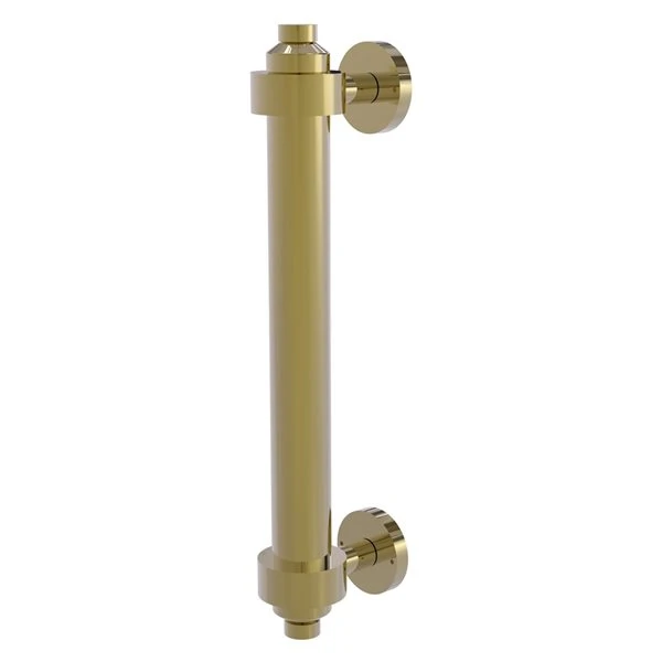 Allied Brass 8-in Door Pull - Unlaquered Brass 1 Allied Brass 8-in Door Pull - Unlaquered Brass