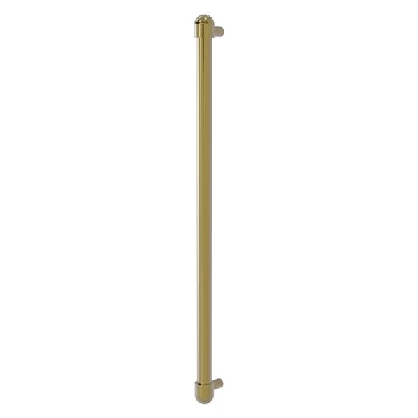 Allied Brass 18-in Unlaquered Brass Refrigerator Bar 1 Allied Brass 18-in Unlaquered Brass Refrigerator Bar