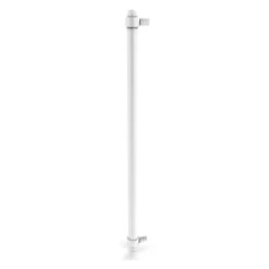 Allied Brass 18-in Refrigerator Pull - Matte White