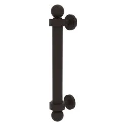 Allied Brass 8-in Oil-Rubbed Bronze Reeded Door Pull
