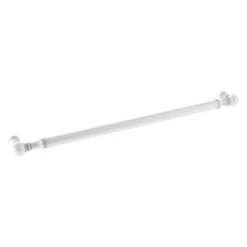 Allied Brass Matte White 18-in Refrigerator Pull