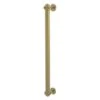 Allied Brass Satin Brass Finish 18-in Refrigerator Pull With Twisted Accents