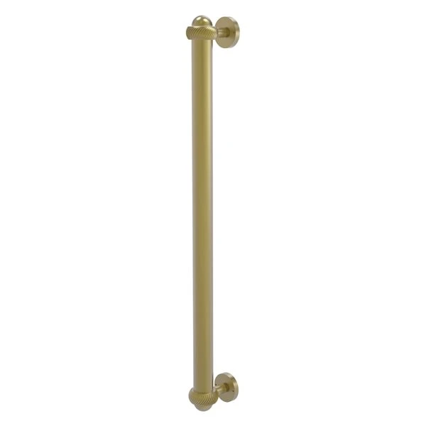 Allied Brass Satin Brass Finish 18-in Refrigerator Pull With Twisted Accents 1 Allied Brass Satin Brass Finish 18-in Refrigerator Pull With Twisted Accents