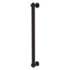 Allied Brass Aged Bronze Finish 18-in Refrigerator Pull With Grooved Accents