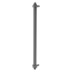 Allied Brass 18-in Matte Grey Finish Refrigerator Pull