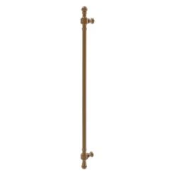 Allied Brass Retro Wave Brushed Bronze 18-in Refrigerator Pull