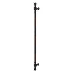 Allied Brass Retro Wave Venetian Bronze 18-in Refrigerator Pull