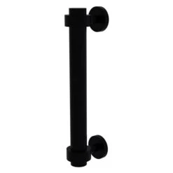 Allied Brass 8-in Matte Black Door Pull