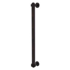 Allied Brass Venetian Bronze Finish 18-in Refrigerator Pull With Dotted Accents