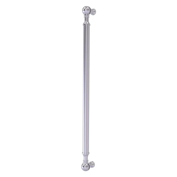 Allied Brass Satin Chrome 18-in Beaded Refrigerator Pull 1 Allied Brass Satin Chrome 18-in Beaded Refrigerator Pull