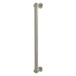 Allied Brass Polished Nickel Finish 18-in Refrigerator Pull With Dotted Accents