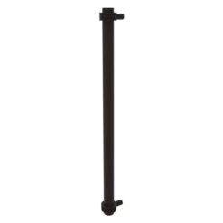 Allied Brass Oil-Rubbed Bronze 18-in Refrigerator Pull With Dotted Accents