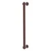 Allied Brass Antique Copper Finish 18-in Refrigerator Pull With Grooved Accents