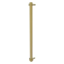 Allied Brass Satin Brass 18-in Refrigerator Pull With Grooved Accents