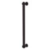 Allied Brass Aged Bronze Finish 18-in Refrigerator Pull With Dotted Accents