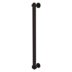 Allied Brass Aged Bronze Finish 18-in Refrigerator Pull With Dotted Accents