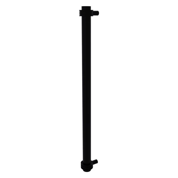 Allied Brass Matte Black 18-in Refrigerator Pull With Dotted Accents 1 Allied Brass Matte Black 18-in Refrigerator Pull With Dotted Accents