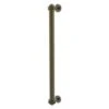 Allied Brass Antique Brass Finish 18-in Refrigerator Pull With Dotted Accents