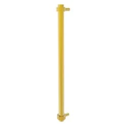 Allied Brass Polished Brass 18-in Refrigerator Pull With Dotted Accents