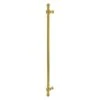 Allied Brass Retro Wave Polished Brass 18-in Refrigerator Pull