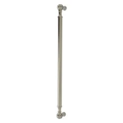 Allied Brass Polished Nickel 18-in Beaded Refrigerator Pull
