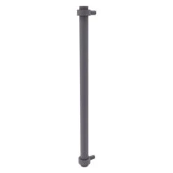 Allied Brass 18-in Matte Grey Refrigerator Pull