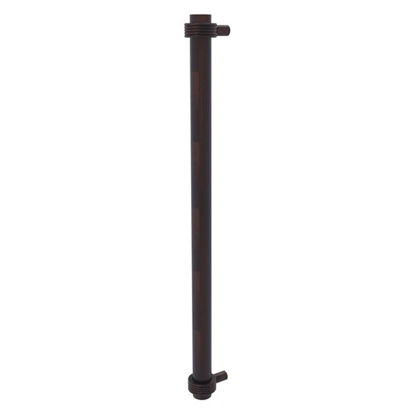 Allied Brass Venetian Bronze 18-in Refrigerator Pull With Grooved Accents 1 Allied Brass Venetian Bronze 18-in Refrigerator Pull With Grooved Accents