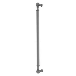 Allied Brass Matte Grey 18-in Beaded Refrigerator Pull