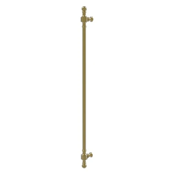Allied Brass Retro Dot Satin Brass 18-in Beaded Refrigerator Pull 1 Allied Brass Retro Dot Satin Brass 18-in Beaded Refrigerator Pull