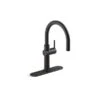 KOHLER Crue Black Single-Handle Bar Sink Faucet