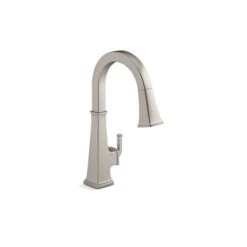 KOHLER Riff Stainless Steel Touchless Pull-Down Kitchen Sink Faucet With KOHLER® Konnect