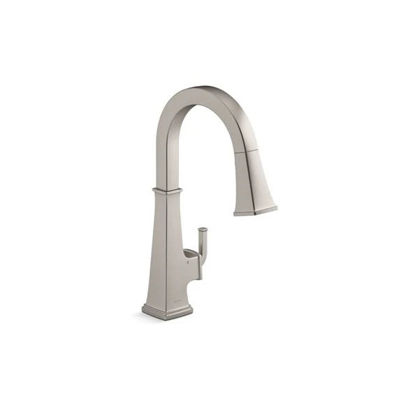 KOHLER Riff Stainless Steel Touchless Pull-Down Kitchen Sink Faucet With KOHLER® Konnect 1 KOHLER Riff Stainless Steel Touchless Pull-Down Kitchen Sink Faucet With KOHLER® Konnect