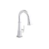 KOHLER Riff Chrome Pull-Down Single-Handle Kitchen Faucet