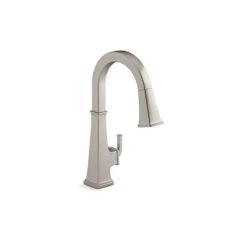 KOHLER Riff Stainless Steel Touchless Pull-Down Single-Handle Kitchen Sink Faucet