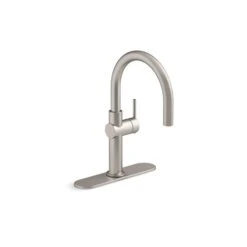 KOHLER Crue Stainless Steel Single-Handle Bar Sink Faucet